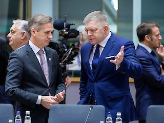 Fotogaléria k článku "Robert Fico: Slovensko nebude súčasťou žiadnej pôžičky, pokiaľ ide o vojnové potreby pre Ukrajinu"