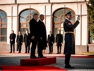 Fotogaléria k článku "Robert Fico: Budeme pokračovať v spoločných rokovaniach slovenskej a českej vlády"