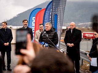 Fotogaléria k článku "Začína sa výstavba najdlhšieho z chýbajúcich úsekov diaľnice D3"
