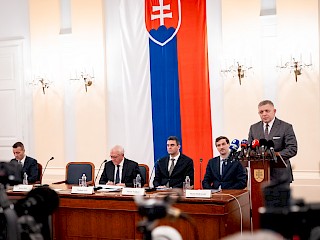 Fotogaléria k článku "Robert Fico: Spoločne s múdrymi ľuďmi vypracujeme Víziu Slovensko 2040"