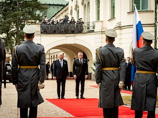 Fotogaléria k článku "Robert Fico, Christian Stocker a Andrej Babiš sa zhodli na potrebe riešiť ceny elektrickej energie v EÚ"