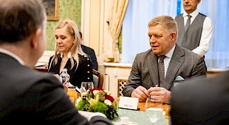 Predseda vlády SR Robert Fico sa stretol s generálnym riaditeľom Framatom Grégoirom Ponchonom