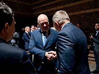 Fotogaléria k článku "Robert Fico: Z Belgicka dnes musíme vyslať jasný politický signál, že budeme pracovať na znížení cien elektrickej energie"