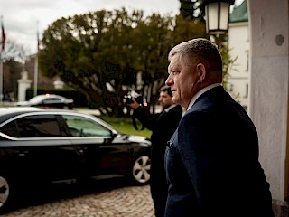 Fotogaléria k článku "Predseda vlády SR Robert Fico rokoval s ministrom zahraničných vecí USA Marcom Rubiom"