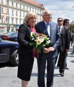 Predsednka vldy I. Radiov sa stretla s eskm prezidentom V. Klausom