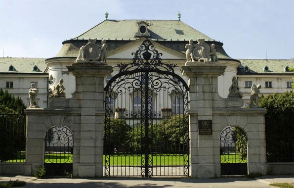 Main entry gate of the three-gate access